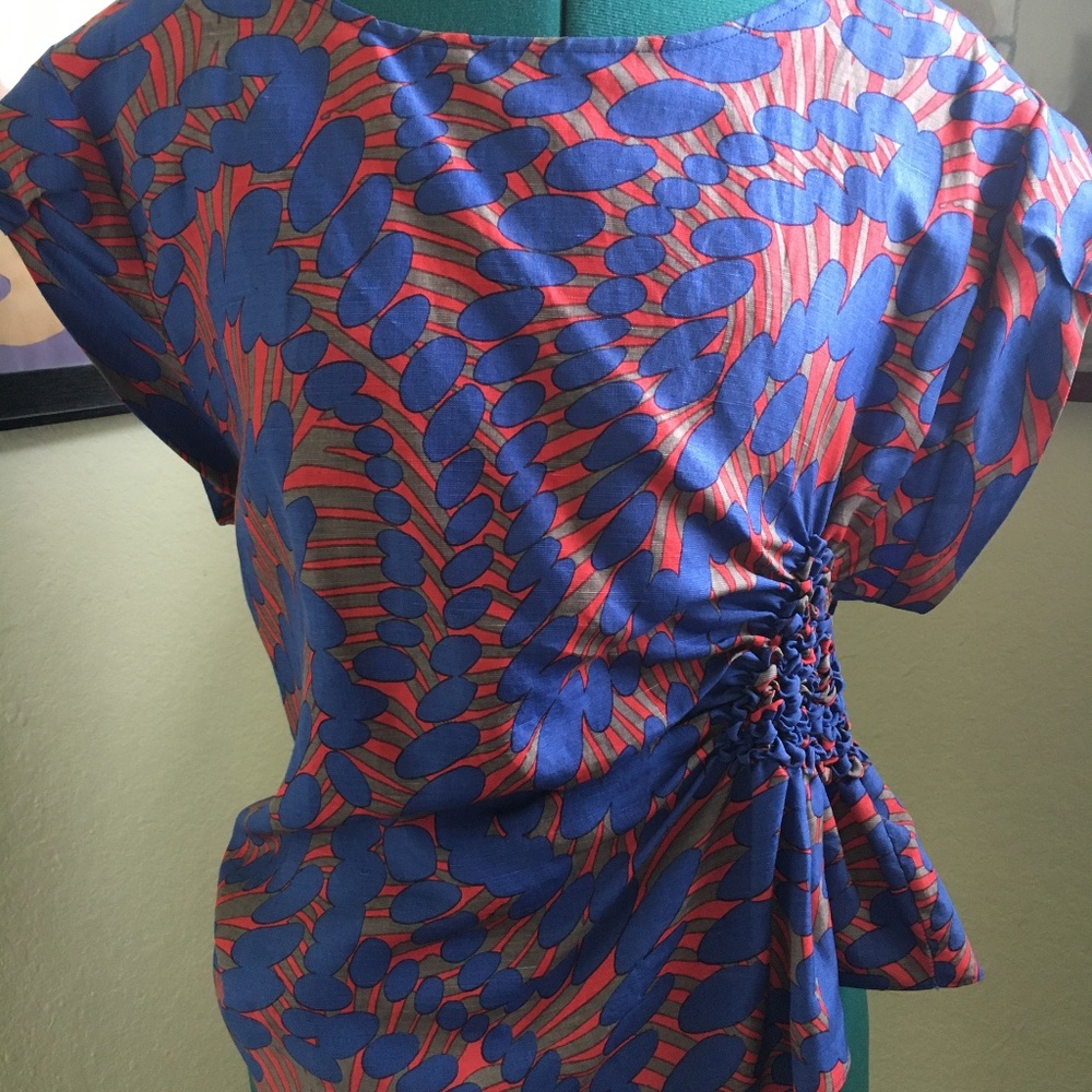 Rachel Comey Top silk/linen sz M